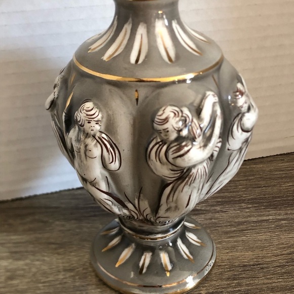 Vtg ELPA Alcobaca Hand Painted Perfume Bottle - Picture 11 of 14